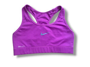 Nike Pro Racerback Sports Bra Womens Small Purple